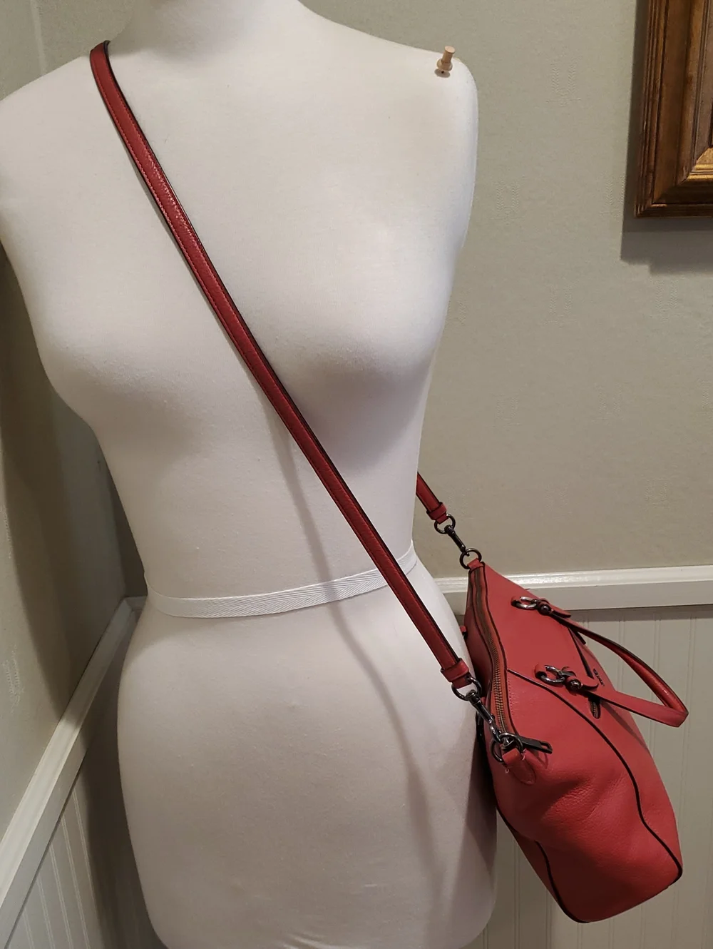Coach Fuschia Pink Prairie Satchel Bag